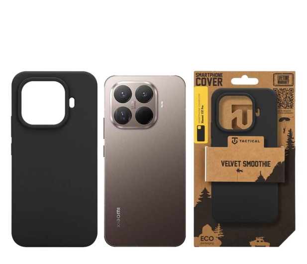 Tactical Velvet Smoothie Kryt pro Xiaomi 15T Pro Asphalt - 1514489 - zdjęcie 4